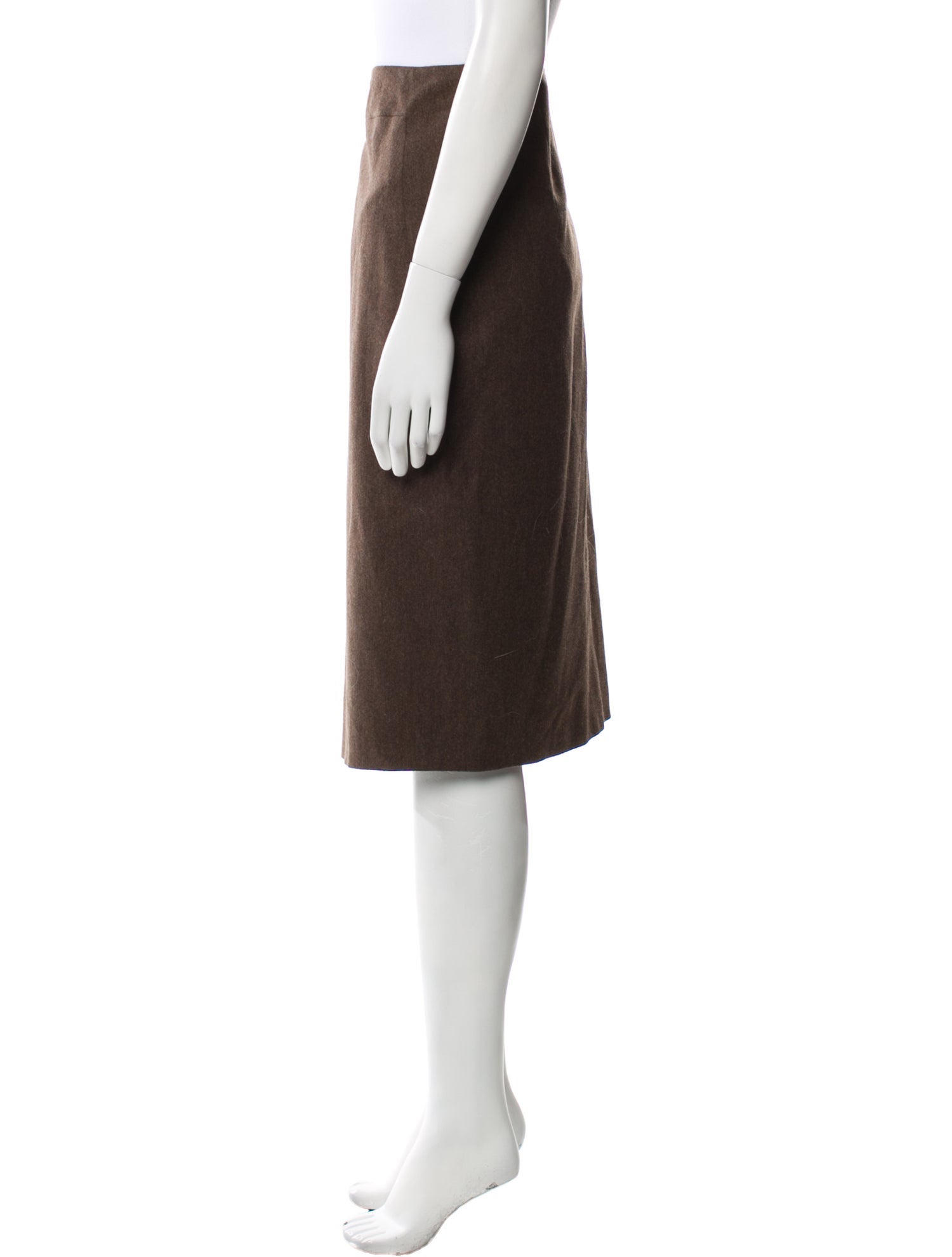 Jil Sander Wool Knee-Length Skirt