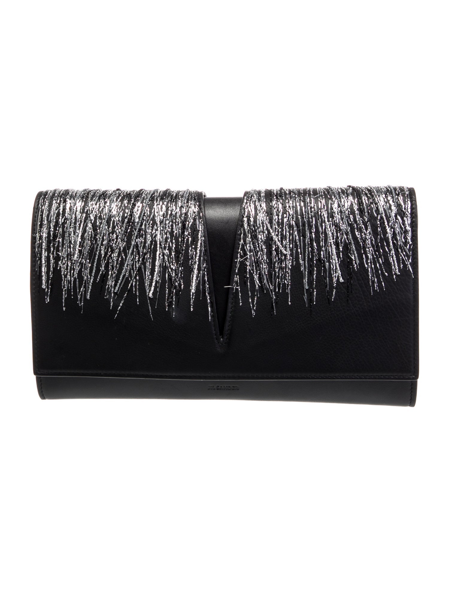 Jil Sander Leather Clutch