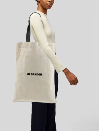 Jil Sander Canvas Tote