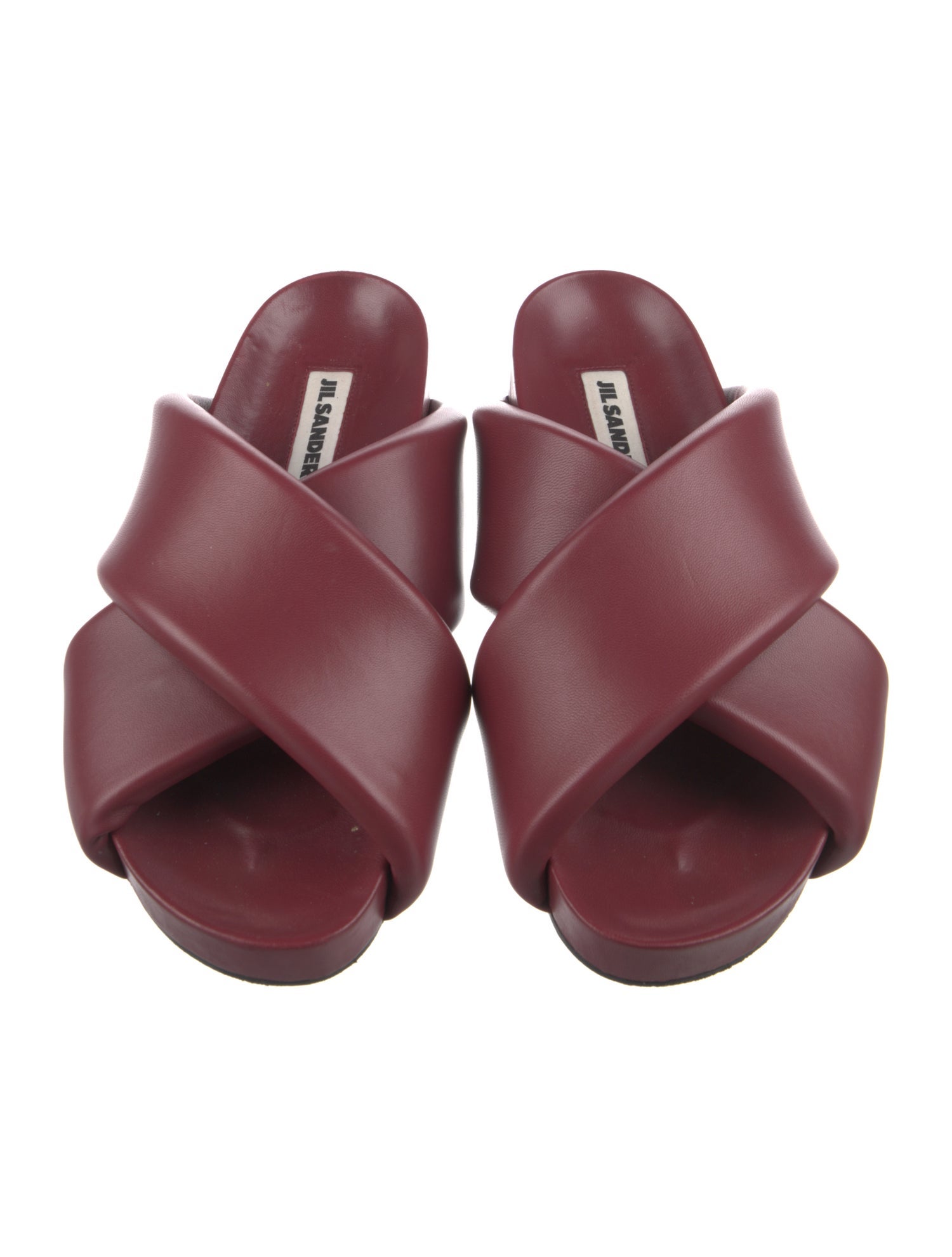 Jil Sander Leather Sandals