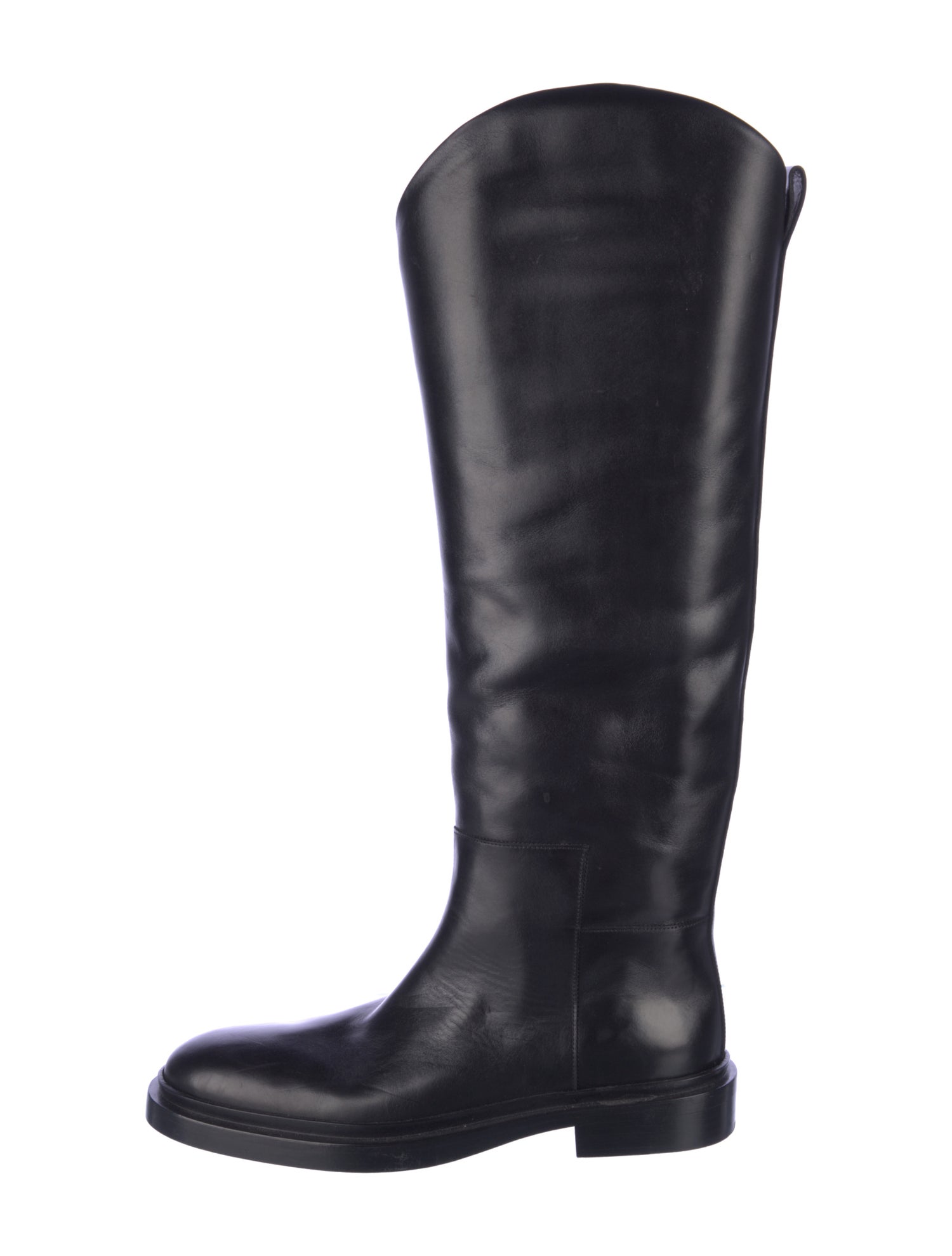 Jil Sander Leather Riding Boots