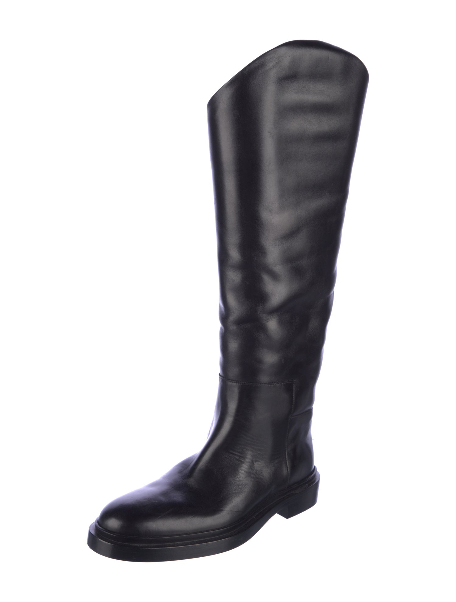 Jil Sander Leather Riding Boots