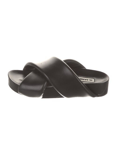 Jil Sander Leather Slides