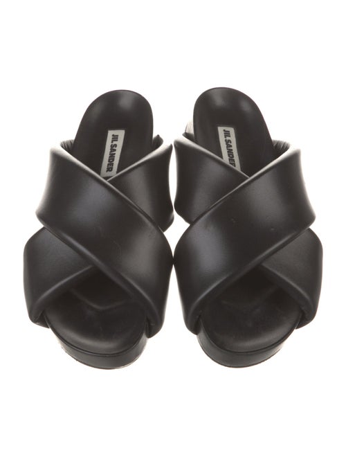 Jil Sander Leather Slides