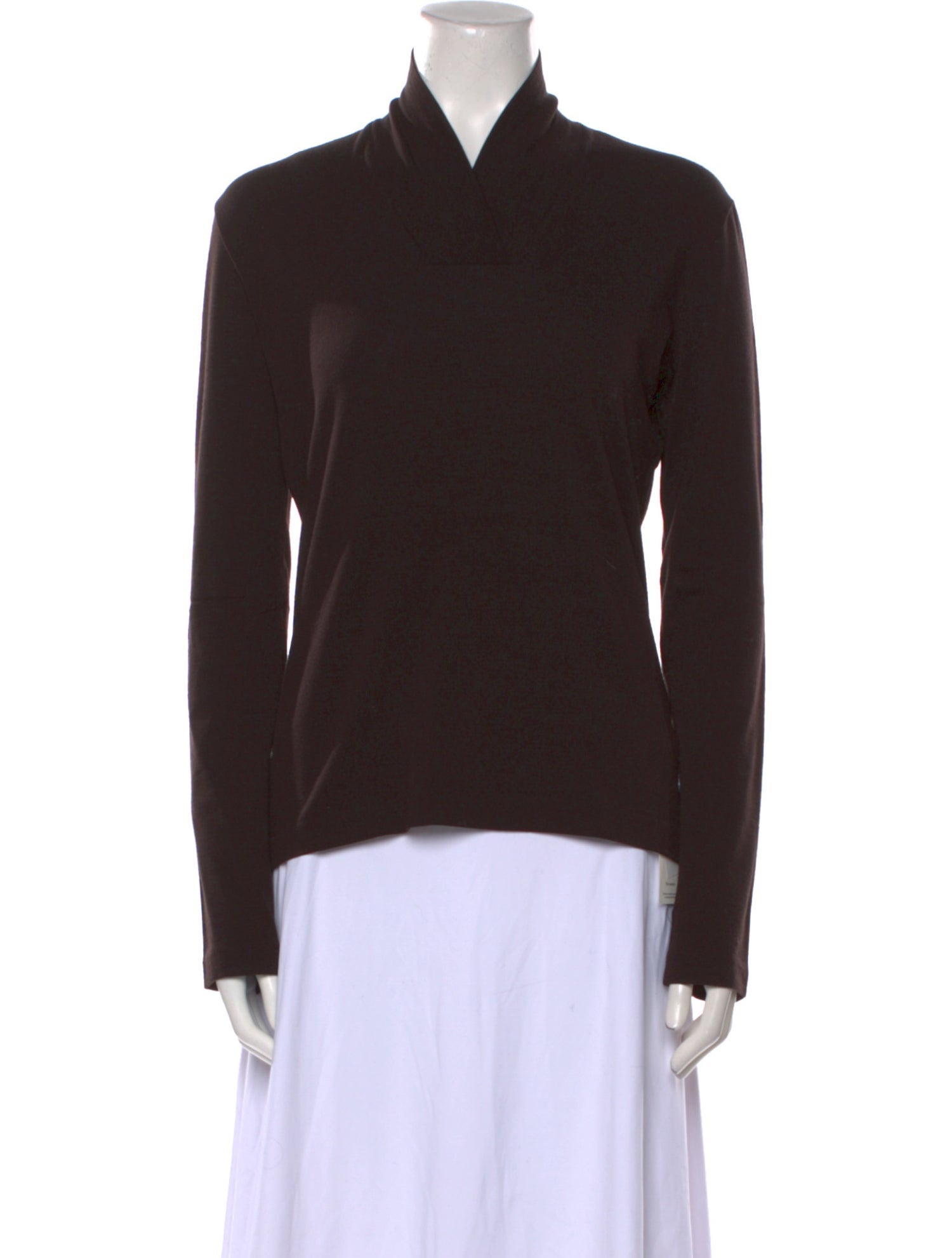 Jil Sander Wool V-Neck Top