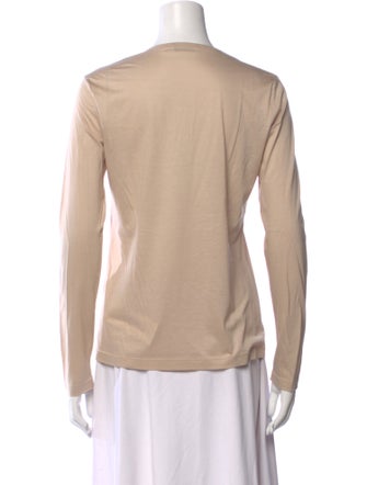 Jil Sander V-Neck Long Sleeve Top