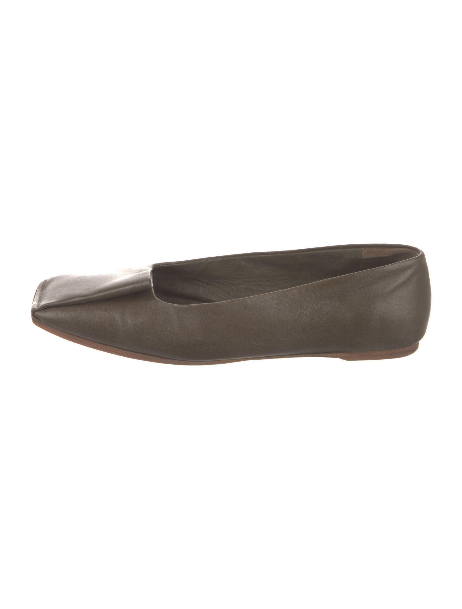 Jil Sander Leather Ballet Flats