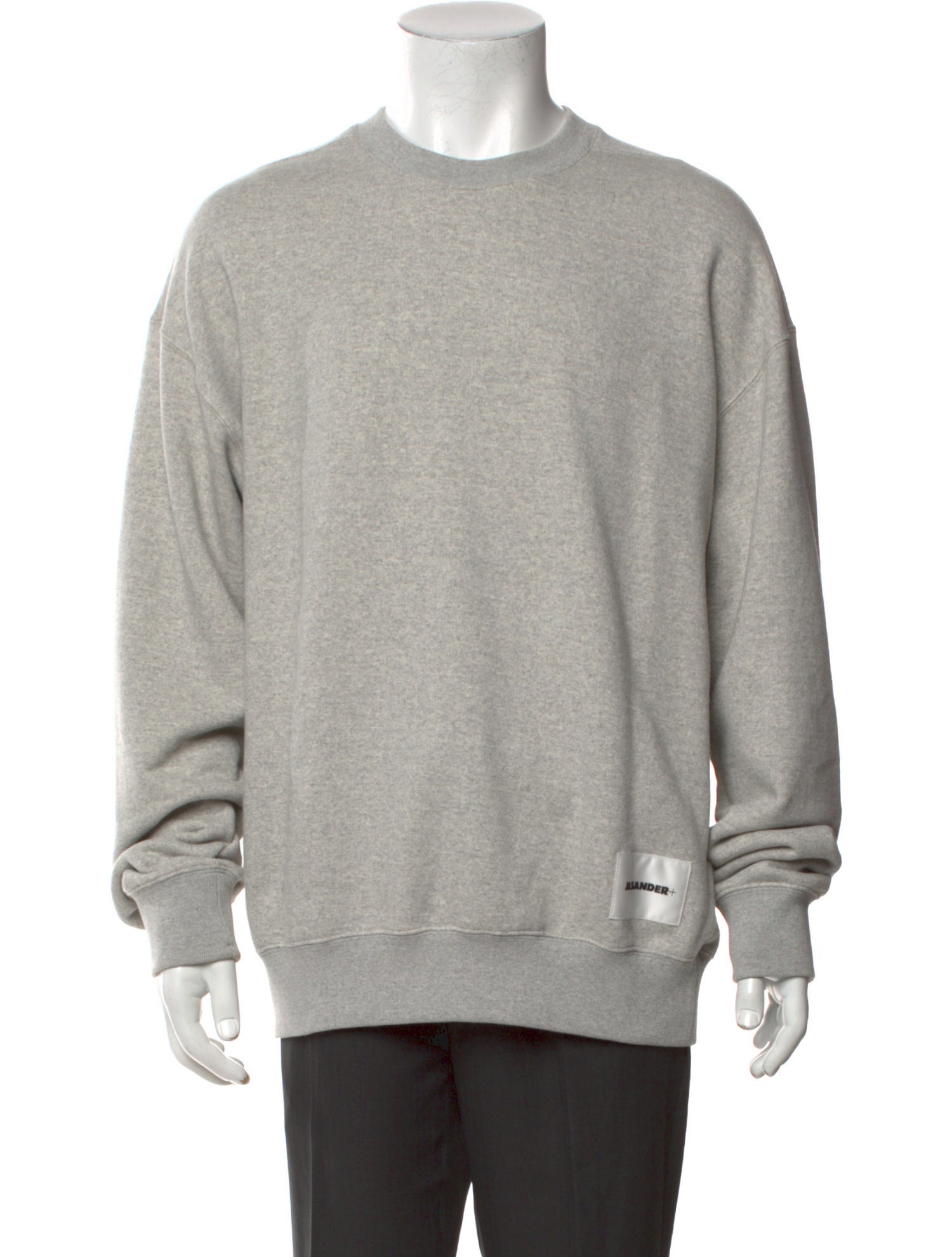 Jil Sander Crew Neck Long Sleeve Sweatshirt