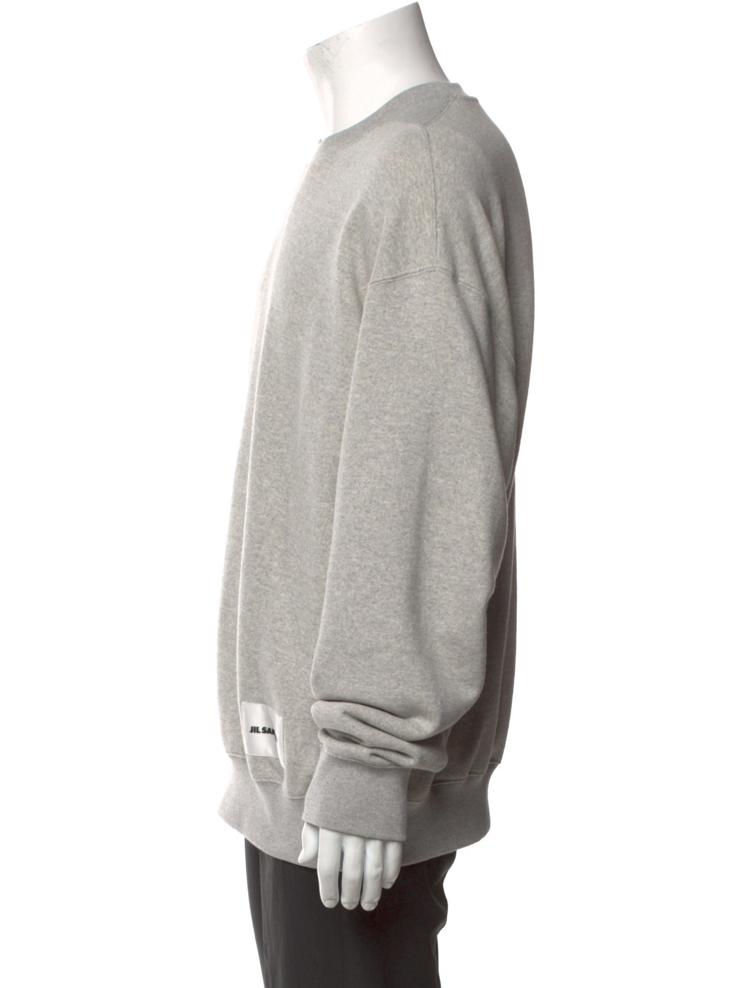 Jil Sander Crew Neck Long Sleeve Sweatshirt