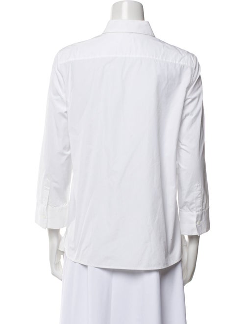 Jil Sander Three-Quarter Sleeve Button-Up Top