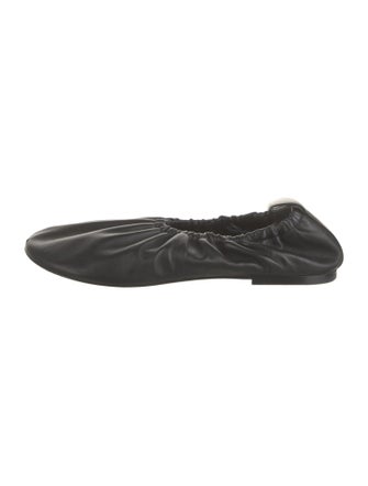 Jil Sander Leather Flats
