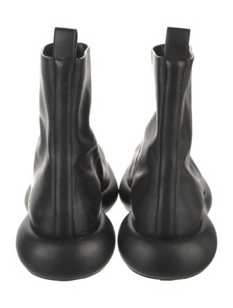 Jil Sander Leather Combat Boots