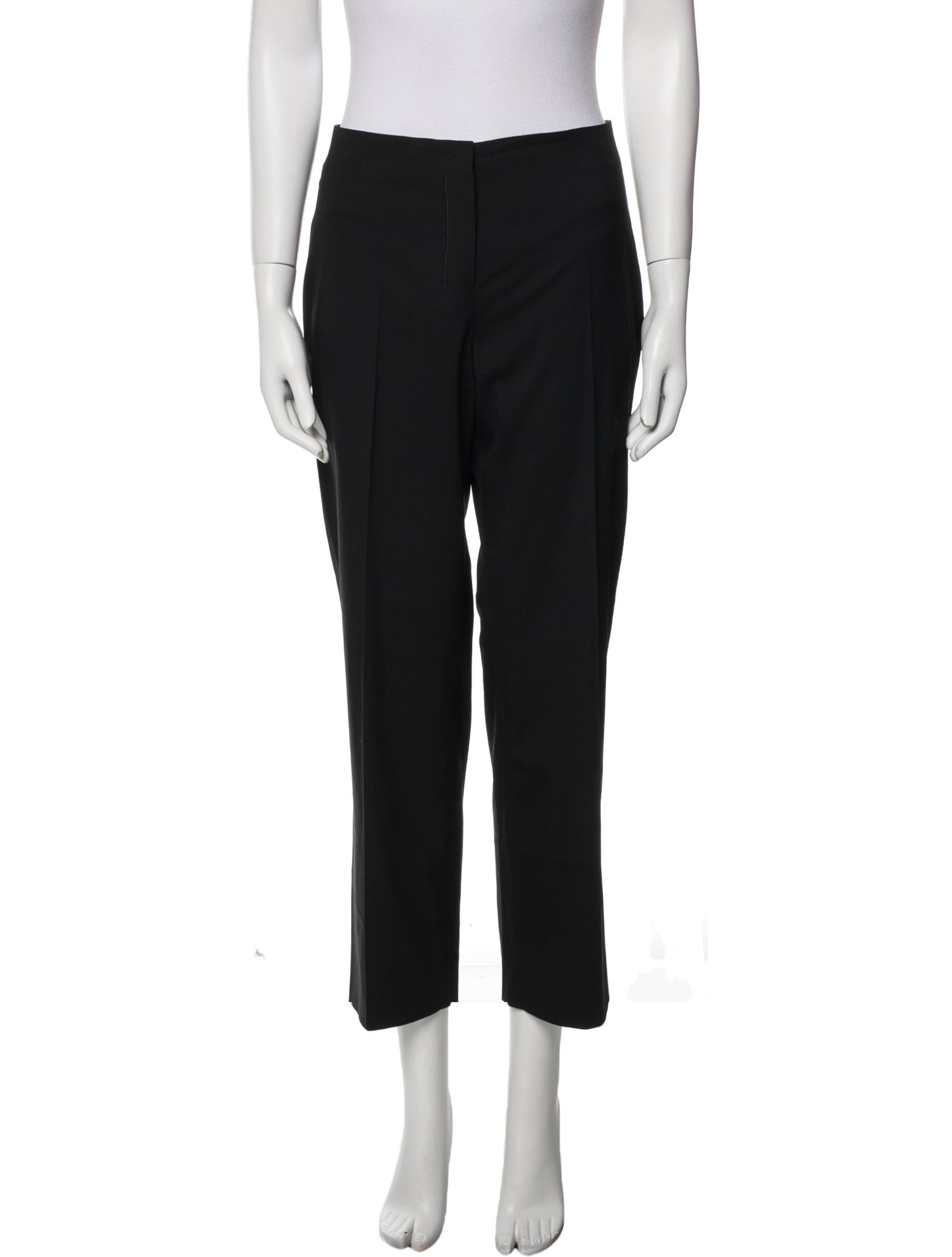Jil Sander Virgin Wool Straight Leg Pants