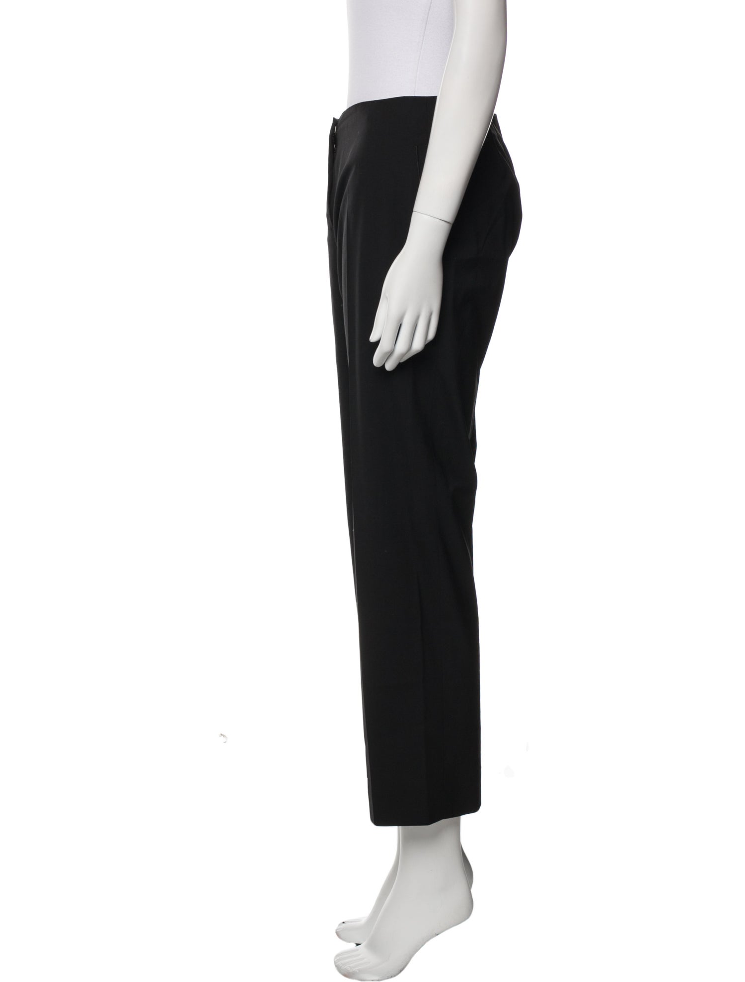 Jil Sander Virgin Wool Straight Leg Pants