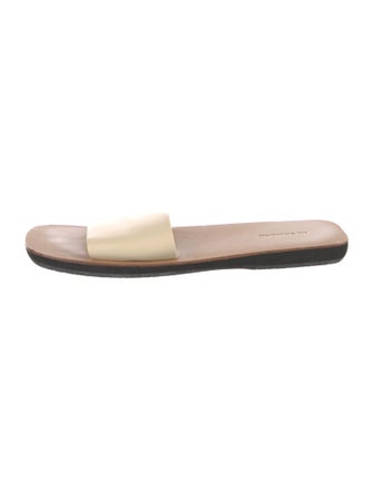 Jil Sander Leather Slides