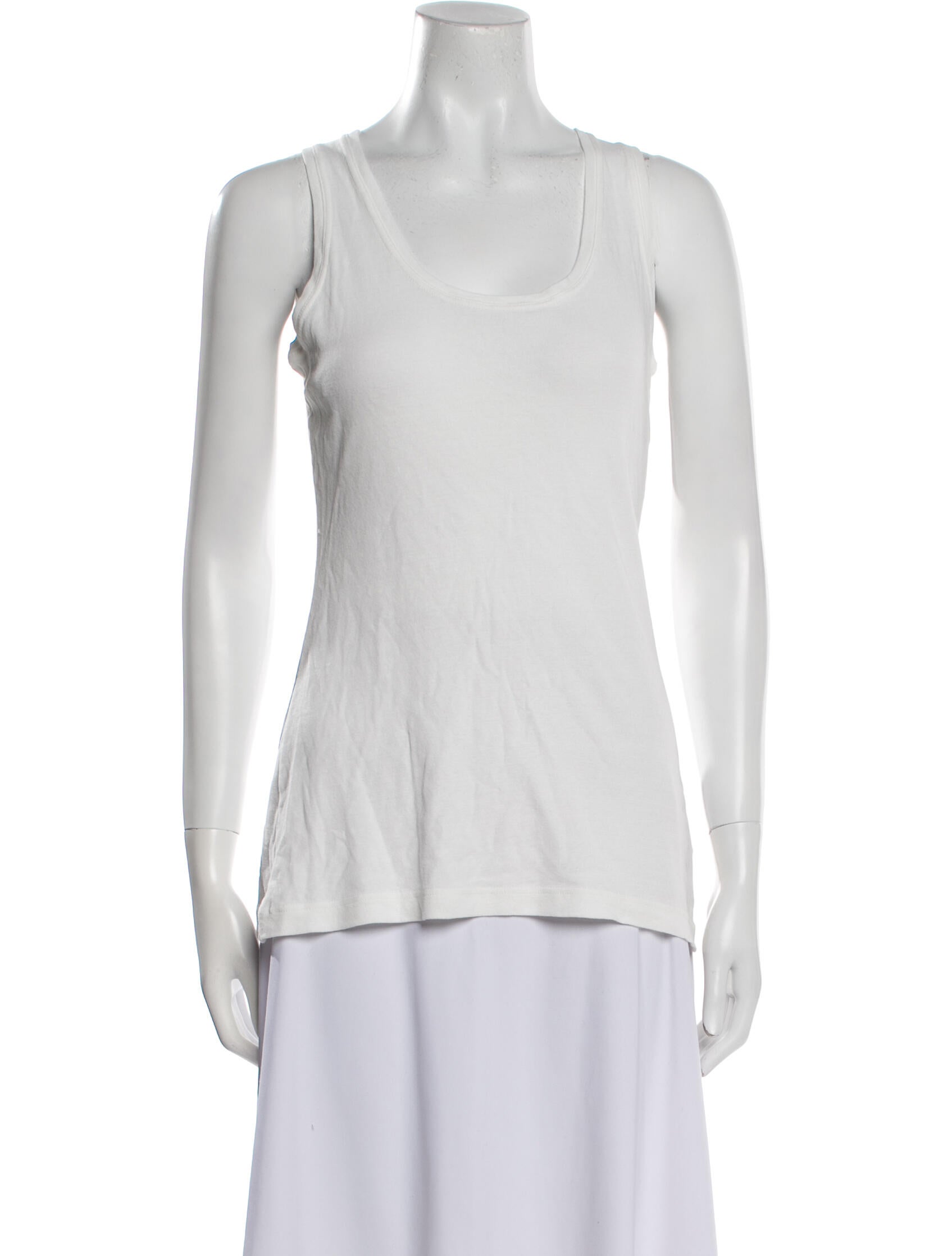 Jil Sander Scoop Neck Sleeveless Top