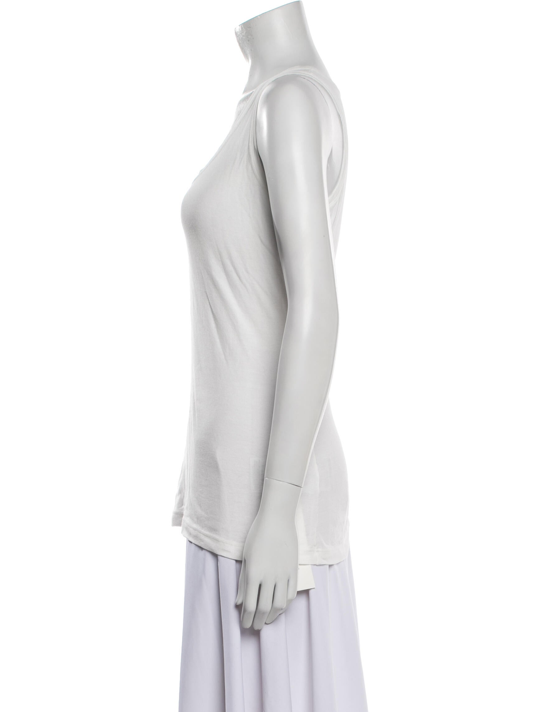 Jil Sander Scoop Neck Sleeveless Top