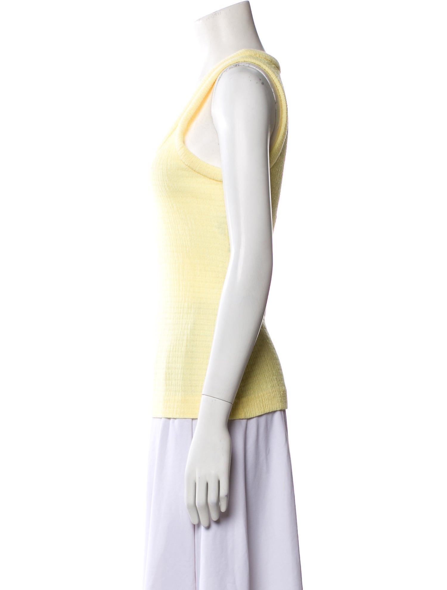 Jil Sander Scoop Neck Sleeveless Top
