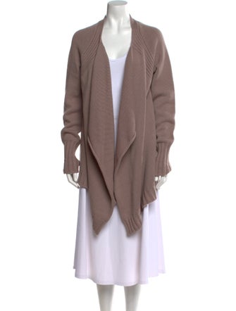 Jil Sander Cashmere Open Front Sweater