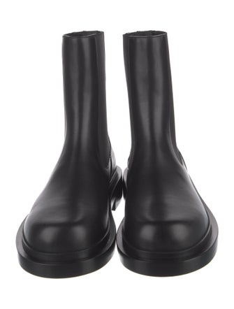Jil Sander Leather Chelsea Boots