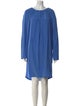 Jil Sander Silk Knee-Length Dress