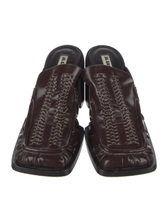 Jil Sander Leather Mules