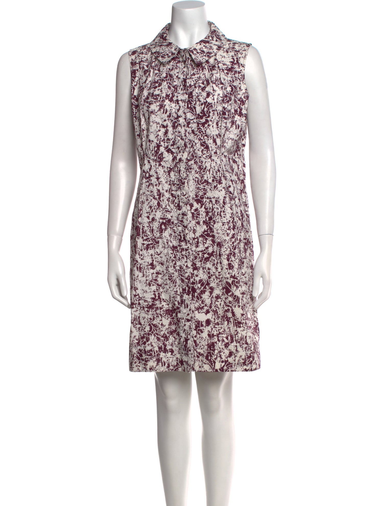 Jil Sander Printed Mini Dress