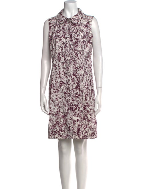 Jil Sander Printed Mini Dress