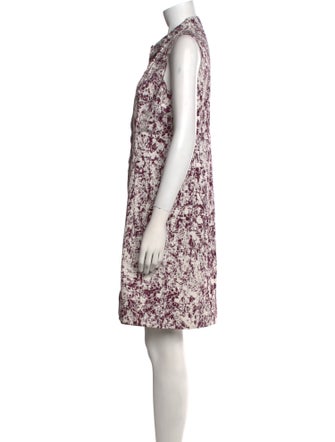 Jil Sander Printed Mini Dress