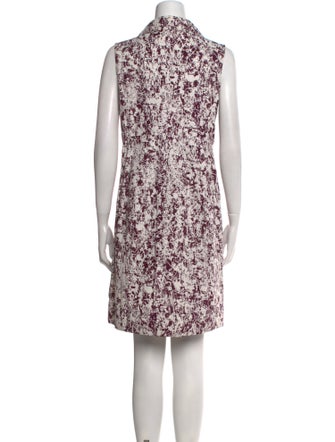 Jil Sander Printed Mini Dress