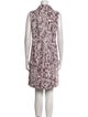 Jil Sander Printed Mini Dress