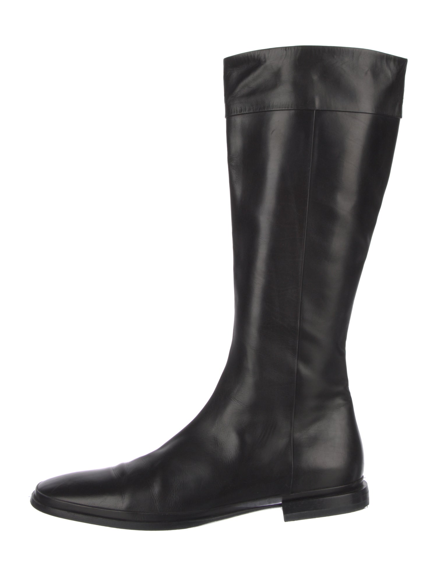 Jil Sander Leather Riding Boots