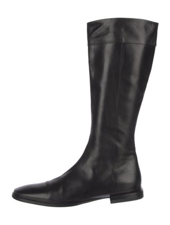 Jil Sander Leather Riding Boots