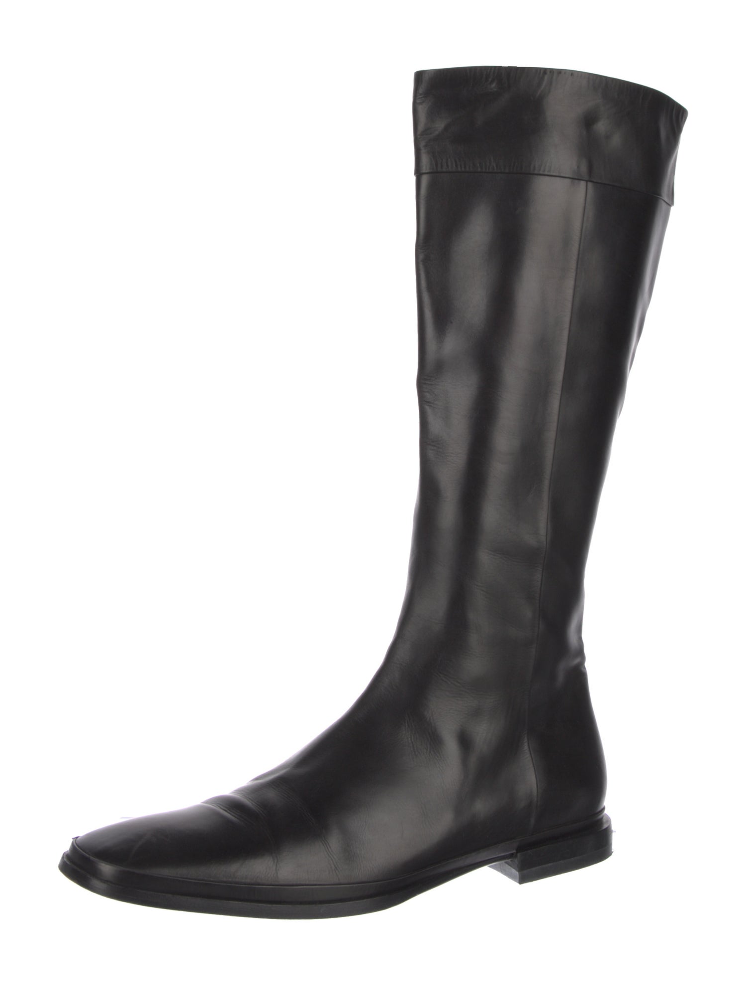 Jil Sander Leather Riding Boots