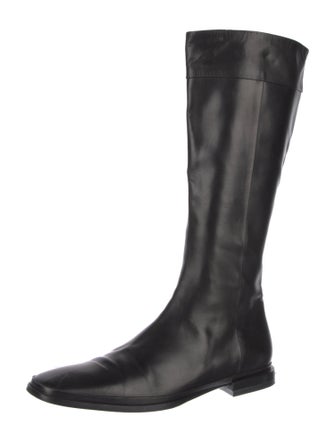 Jil Sander Leather Riding Boots