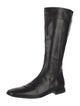 Jil Sander Leather Riding Boots