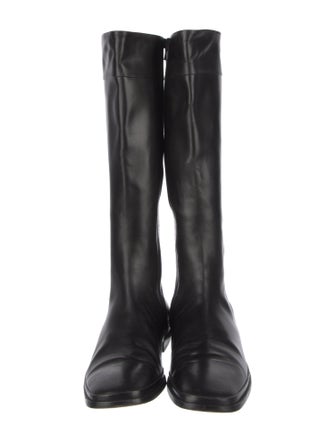 Jil Sander Leather Riding Boots