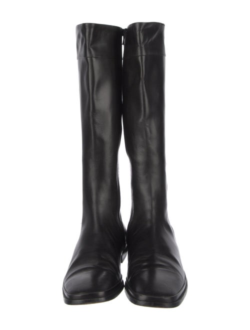 Jil Sander Leather Riding Boots