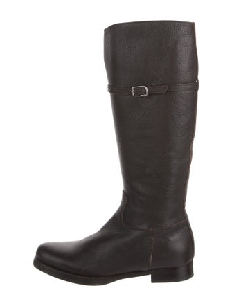 Jil Sander Leather Riding Boots