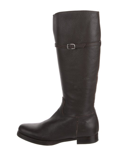 Jil Sander Leather Riding Boots