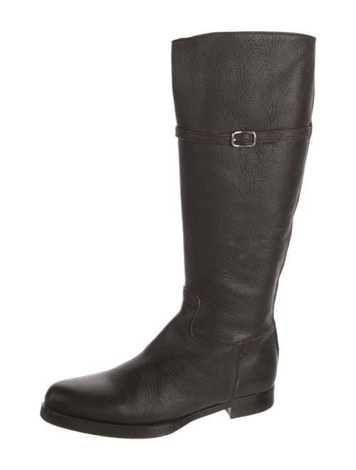 Jil Sander Leather Riding Boots