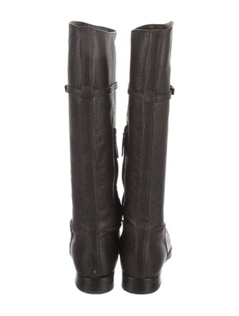 Jil Sander Leather Riding Boots