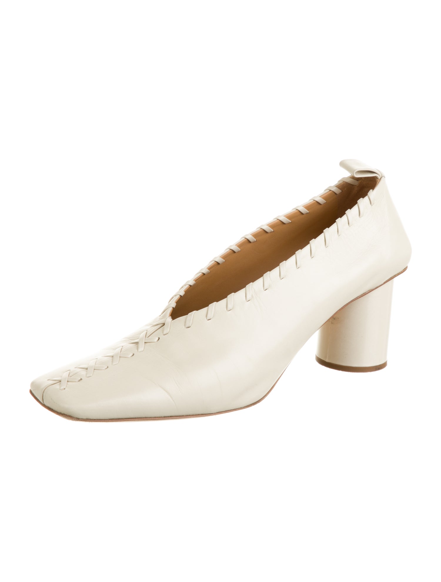 Jil Sander Leather Pumps