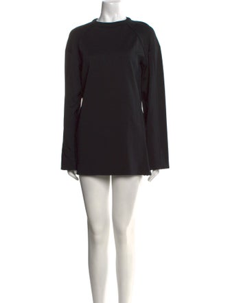 Jil Sander Crew Neck Mini Dress
