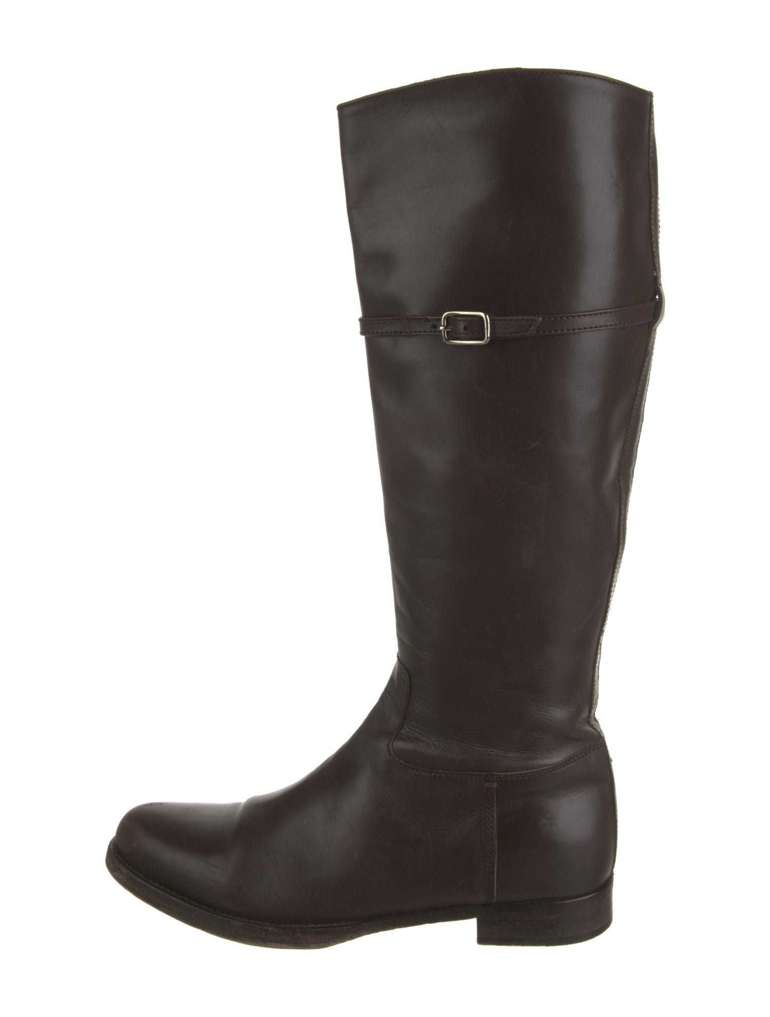 Jil Sander Leather Riding Boots
