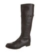 Jil Sander Leather Riding Boots