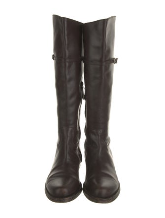 Jil Sander Leather Riding Boots