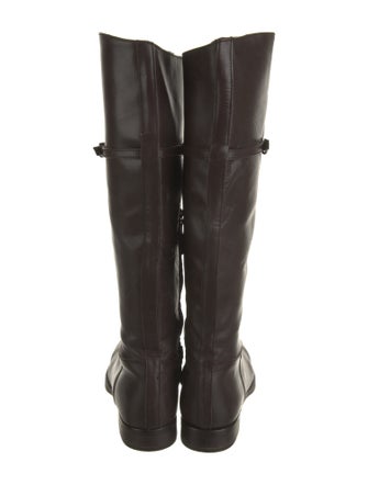 Jil Sander Leather Riding Boots