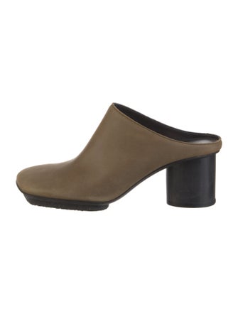 Jil Sander Leather Mules