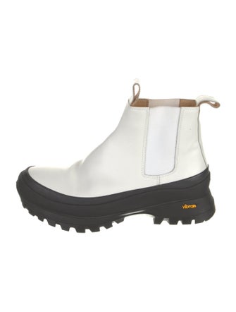 Jil Sander Leather Chelsea Boots